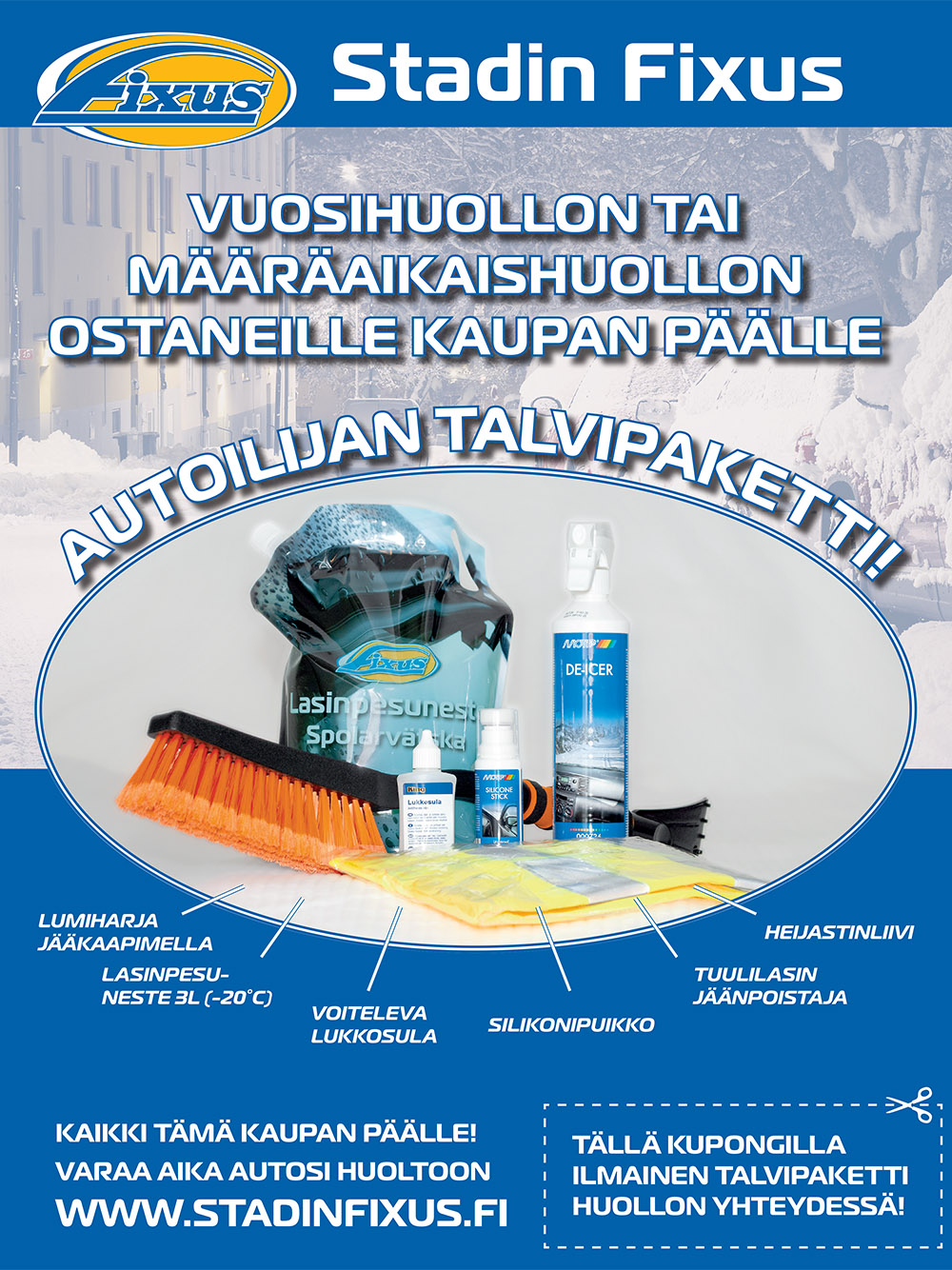vuosihuolto 1